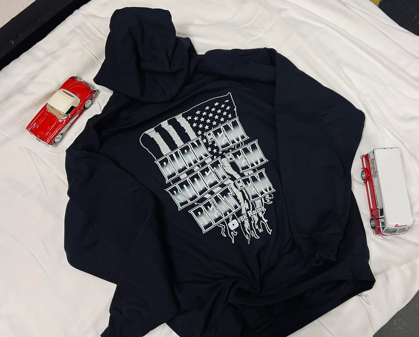 Burn Em, Boost Em, Beat Em Hoodie