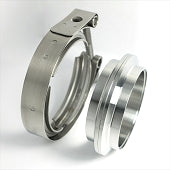 3.5" SS304 V-Band Assembly (2 Flanges & 1 Clamp)