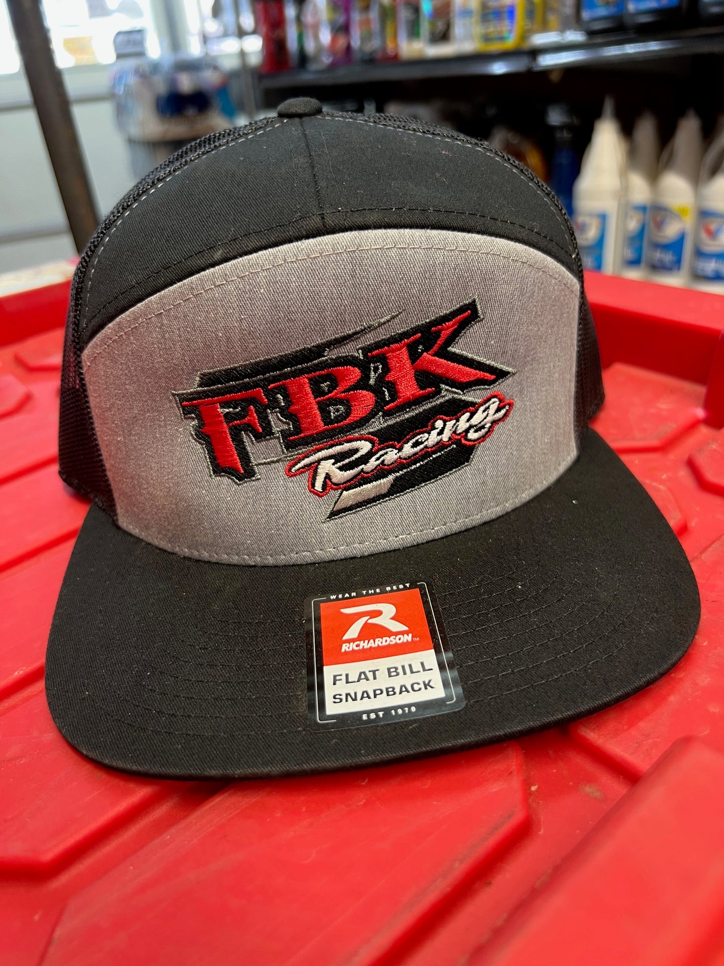 FBK Racing Snapback/Black and Grey