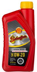 0w20 Schaeffer's Supreme 9000 Full Synthetic Oil