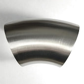 1.75" SS304 45° Elbow - 1D / 1.75" CLR - 16GA / .065" - No Leg